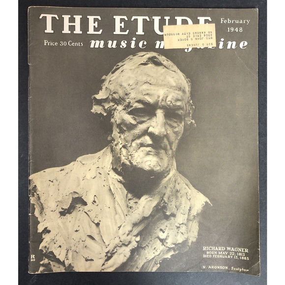 1940s The Etude Music Magazine 11 issues LOT from Vintage Ads SHEET MUSIC - Picture 9 of 16